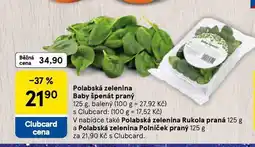Tesco Polabská zelenina polníček praný nabídka
