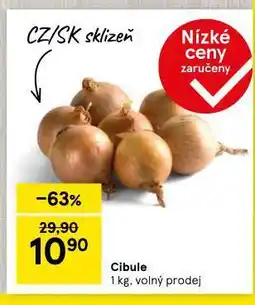 Tesco Cibule nabídka