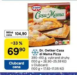 Tesco Dr. oetker casa di mama pizza nabídka