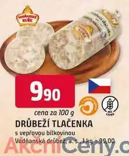 Trefa Drůbeží tlačenka 100g nabídka