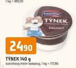 Trefa TÝNEK 140 g tvarohový krém kakaový nabídka