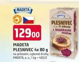 Trefa MADETA PLESNIVEC 4x 80 g na grilování, vybrané druhy nabídka