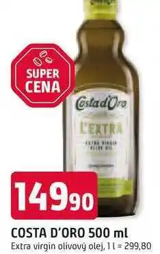 Trefa COSTA D'ORO 500 ml Extra virgin olivový olej nabídka