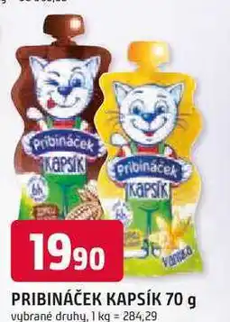 Trefa PRIBINÁČEK KAPSÍK 70 g nabídka