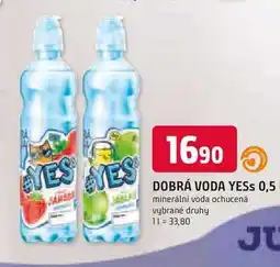 Trefa DOBRÁ VODA YESS 0,5 l nabídka