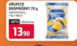 Trefa KŘUPETO BRAMBŮRKY 70 g nabídka