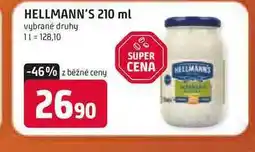 Trefa Hellmann's majonéza, tatarská omáčka 210ml, vybrané druhy nabídka