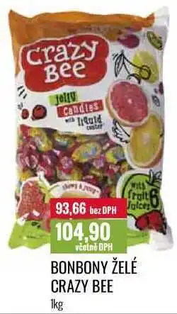 Ratio BONBONY ŽELÉ CRAZY BEE 1kg nabídka
