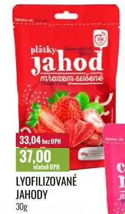 Ratio LYOFILIZOVANÉ JAHODY 30g nabídka