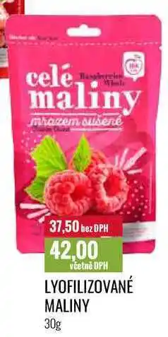 Ratio LYOFILIZOVANÉ MALINY 30g nabídka