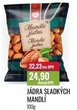 Ratio JÁDRA SLADKÝCH MANDLÍ 100g nabídka