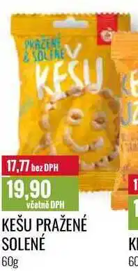 Ratio KEŠU PRAŽENÉ SOLENÉ 60g nabídka