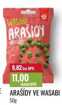 Ratio ARAŠÍDY VE WASABI 50g nabídka