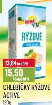 Ratio CHLEBÍČKY RÝŽOVÉ ACTIVE 120g nabídka