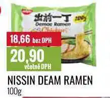 Ratio NISSIN DEAM RAMEN 100g nabídka