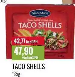 Ratio TACO SHELLS 135g nabídka