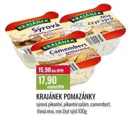 Ratio KRAJÁNEK POMAZÁNKY 100g nabídka