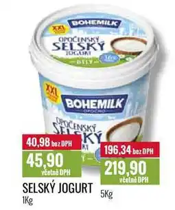 Ratio SELSKÝ JOGURT 1Kg nabídka