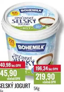 Ratio SELSKÝ JOGURT 5Kg nabídka