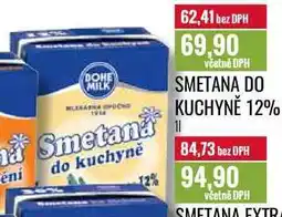 Ratio SMETANA DO KUCHYNĚ 12% 1l nabídka