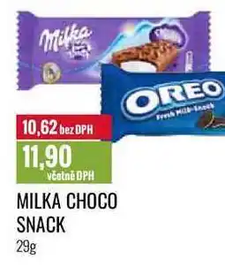 Ratio MILKA CHOCO SNACK 29g nabídka