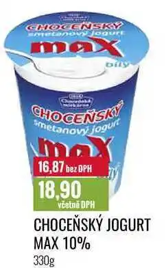 Ratio CHOCEŇSKÝ JOGURT MAX 10% 330g nabídka