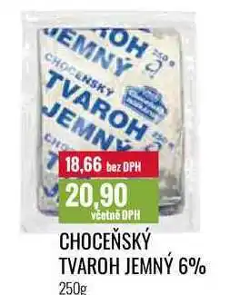 Ratio CHOCEŇSKÝ TVAROH JEMNÝ 6% 250g nabídka