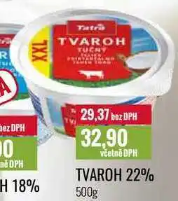 Ratio TVAROH 22% 500g nabídka