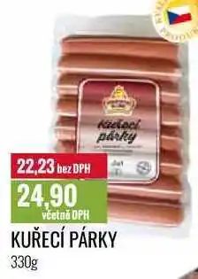 Ratio KUŘECÍ PÁRKY 330g nabídka