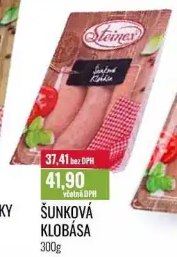 Ratio ŠUNKOVÁ KLOBÁSA 300g nabídka