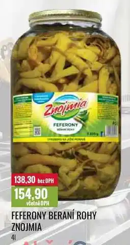 Ratio FEFERONY BERANÍ ROHY ZNOJMIA 4l nabídka