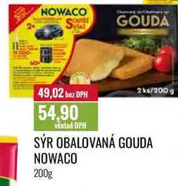 Ratio SÝR OBALOVANÁ GOUDA NOWACO 200g nabídka