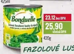 Ratio Bonduelle fazolové lusky 420g nabídka