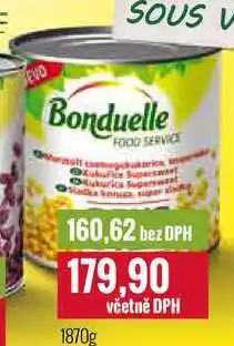 Ratio Bonduelle FOOD SERVICE 1870g nabídka