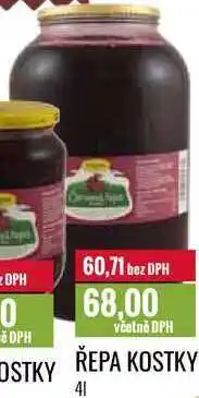 Ratio ŘEPA KOSTKY 4l nabídka