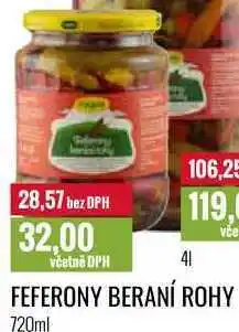 Ratio FEFERONY BERANÍ ROHY 720ml nabídka