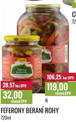 Ratio FEFERONY BERANÍ ROHY 4l nabídka