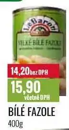 Ratio BÍLÉ FAZOLE 400g nabídka