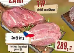 Maso Třebovle Srnčí kýta nabídka