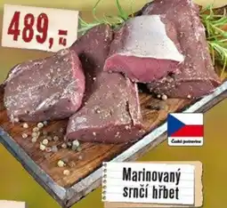 Maso Třebovle Marinovaný srnčí hřbet nabídka