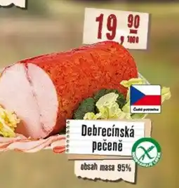 Maso Třebovle Debrecínská pečeně nabídka