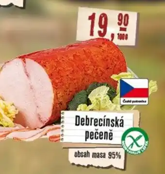 Maso Třebovle Debrecínská pečeně nabídka