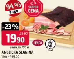 Terno Anglická slanina nabídka