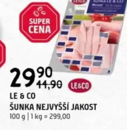 Terno Šunka nejvyšší jakost nabídka
