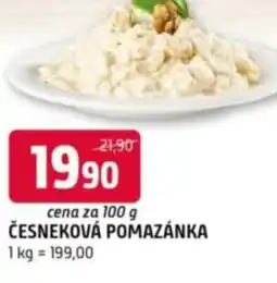 Terno Česneková pomazánka nabídka
