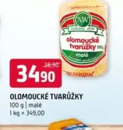 Terno Olomoucké tvarůžky nabídka