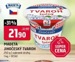 Terno Madeta jihočeský tvaroh nabídka