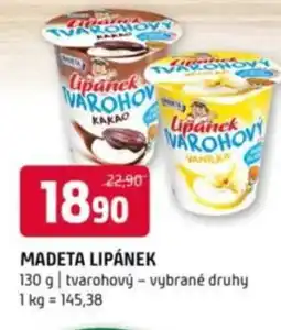 Terno Madeta lipánek nabídka