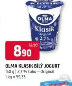 Terno Olma klasik bílý jogurt nabídka