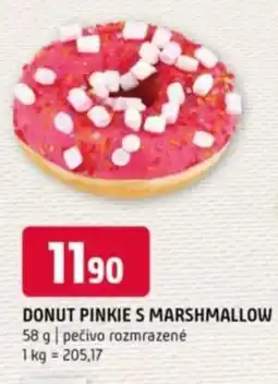 Terno Donut pinkie s marshmallow nabídka